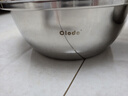 欧乐多（Olodo）抗菌316不锈钢盆加厚和面盆汤盆家用饭盆厨房盆洗菜盆水果盆水盆 316抗菌盆28cm【镜面亮光】 实拍图