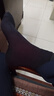 南极人男士袜子100%纯棉男袜6双抑菌无骨防臭休闲商务秋冬季中筒袜 实拍图