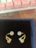 伊黛儿微镶耳环2025年新款潮时尚耳坠气质耳饰耳钉女生日礼物送闺蜜 微镶水钻耳环E2171 实拍图