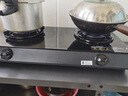 康佳（KONKA）燃气灶煤气灶台式双灶家用 5.0kW液化气66%高热效率双灶具 黑色玻璃面板灶台 JZY-T526Y（液化气） 实拍图