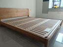 小半（HALF HOUSE）实木床双人床北欧日式小户型卧室简约樱桃木床家具1.8*2米稳稳床 实拍图