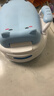 小哈伦儿童马桶婴儿坐便器婴幼儿尿盆小孩宝宝小便器3D软垫坐垫天蓝 实拍图