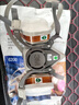 3M6200防毒面具口罩防尘防有机气体防甲醛农药化工喷漆等配6006滤盒 多种气体防护 7件套 实拍图