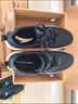 安踏一体织轻质跑步鞋男士冬季透气慢跑鞋休闲运动鞋男鞋跑步鞋子男 黑5582-1 42 (男) 实拍图