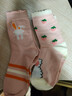 浪莎儿童袜子女童春秋冬长筒袜舒适吸汗透气中大童可爱运动女孩棉袜 实拍图