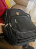 牛津大学书包男中学生书包女初高中大学生双肩背包减负旅行背包 X855B黑色 实拍图