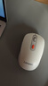 联想（Lenovo）无线蓝牙双模鼠标  便携办公鼠标 人体工程学设计 适用台式机一体机笔记本平板Howard白色 实拍图