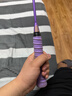 尤迪曼礼盒麻花波浪形超轻6U全碳素羽毛球拍训练1支装紫色(已穿线25磅) 实拍图