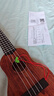 儿童玩具可弹奏尤克里里玩具手工DIY仿真吉他启蒙益智乐器音乐 桃木色-44cm尤克里-送拔片+乐谱 实拍图