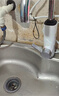 奥克斯（AUX）电热水龙头热水器加热水龙头快速热水变频恒温厨房下进水 【大屏数显】雪山白+漏保插头+万向喷头 实拍图