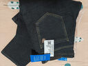 真维斯（Jeanswest）牛仔裤男士2025冬季商务宽松直筒加绒保暖裤男黑色加绒33 实拍图