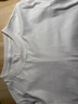 京东京造【50S水柔棉】长袖t恤女纯棉25秋季新款打底衫白小T 白色 S 实拍图