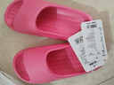 朴西新款EVA踩屎感厚底拖鞋女士居家室内情侣拖鞋男 树莓红 37-38 实拍图