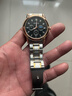 【网红爆款】商务腕表石英运动表休闲皮带男女手表 黑色 实拍图