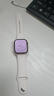 Apple/苹果 Watch Series 10 智能手表GPS款42毫米玫瑰金色铝金属表壳淡桃粉色运动型表带S/M MX1R3CH/B 实拍图