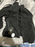 京东京造防静电户外摇粒绒外套秋冬抓绒衣透气保暖夹克男女同款 黑色 M 实拍图