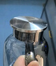青苹果硼硅耐热玻璃冷水壶凉水壶玻璃扎啤壶烟灰色1.8L 实拍图
