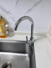 九牧（JOMOO）厨房水龙头洗菜盆水龙头台盆自来水龙头洗碗盆厨卫水槽冷热水龙头 B款-33180【经典款-亮银】 实拍图