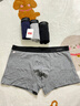 南极人男士内裤男式纯棉平角裤头抗菌防螨透气四角男生短裤衩4条XL 实拍图
