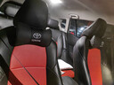 米多多一对装 汽车头枕 真皮车用靠枕 U型颈枕 护颈枕 汽车用品 丰田凯美瑞卡罗拉汉兰达 专用 2个 黑色一对装 实拍图