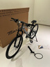 山地自行车锁防盗密码钢丝锁加粗固定钥匙锁抗剪单车装备配件折叠 钥匙锁-85cm-带锁架（简装） 实拍图