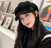 MMOPTOP贝雷帽女四季款韩版潮英伦复古百搭显脸小八角帽报童画家鸭舌帽子 晒单实拍图