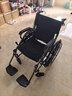 迪护三折叠手动轮椅老人专用出行轻便旅行手推车可折叠便携式老年人 实拍图
