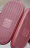 朴西新款EVA踩屎感厚底拖鞋女士居家室内情侣拖鞋男 安哥拉红 35-36 实拍图