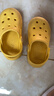 牧童儿童拖鞋夏男宝宝洞洞鞋软底女童卡通洗澡婴幼儿家居鞋奶狮黄170 实拍图