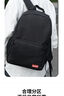 联想（Lenovo）双肩包初高中大学生书包休闲旅行背包出差电脑包潮男女运动旅行通勤轻量黑色背包【升级面料】 实拍图