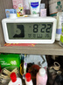 计时器LED静音电子钟创意床头钟客厅座钟摆件夜光时钟闹表计时器 LCD温湿度计闹钟 实拍图