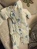 迪士尼婴儿衣服60g新生幼儿连体衣夹棉满月宝宝爬爬服百天睡衣春秋冬季 实拍图