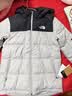 The North Face北面羽绒服男户外保暖防泼水鹅绒4U82 灰色/A91 S 实拍图