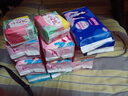 七度空间(SPACE7)卫生巾少女生纯棉薄款姨妈巾组合装整箱批发 【全周期整箱】日夜用组合132片 实拍图