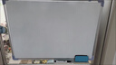 得力90*60cm白板写字板 蜂窝板芯商用磁吸板黑板办公用记事板墙贴小黑板儿童家用教学水笔可擦写画板 实拍图
