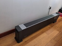 美的（Midea）【语音加湿】石墨烯踢脚线取暖器/家用电热电暖器/浴室电暖气/全屋升温速热烤火炉遥控省电HDT22HS 实拍图