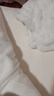京东京造加厚兔毛绒感四件套 A类双面绒牛奶绒床单被套枕套保暖秋冬季双人床品 奶油白1.8m床 实拍图