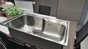 华帝（VATTI）水槽大单槽洗菜盆一体盆304不锈钢厨房水槽洗碗池台上中下安装 S1 实拍图