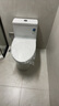 恒洁（HEGII）马桶508 家用虹吸式大冲力贴墙安装 可调坑距坐便器 HC0508PT 实拍图