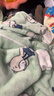 南极人（Nanjiren）婴儿分腿睡袋春秋冬法兰绒家居服儿童防踢被子宝宝连体睡衣90cm 实拍图