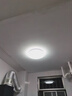 雷士（NVC）led吸顶灯阳台灯现代简约家用圆形房间卧室灯百搭灯具 24W正白光 实拍图