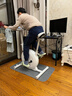 英尔健动感单车磁控家用静音小型自行车室内减肥锻炼运动健身器材 [物理调阻2.0]占地0.49㎡ 实拍图