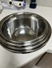 维艾（Newair）不锈钢盆五件套调料盆淘米洗菜盆和面盆沥水篮沙拉盆米筛味斗套装 实拍图