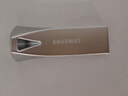 三星（SAMSUNG）128GB USB3.1 U盘 BAR 学习办公 金属高速优盘 车载U盘 读速400MB/s（Gen 1）香槟银 适用哨兵模式 实拍图