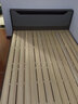 迎裕财实木床简约现代主卧家用1.5单人床出租房用1.8米榻榻米软包 灰色单床【加厚款】【店长推荐】 1.5*2米 实拍图