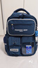 爱迪生发明家小学生书包1-3-6年级男孩护脊减负大容量儿童背包 k61-2蓝色 实拍图