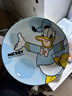 迪士尼8英寸深盘子可爱卡通陶瓷釉下彩耐高温盛儿童少女好看菜盘 乐悠8寸盘-唐老鸭 无规格 实拍图
