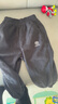 罗蒙童装男童加绒裤子2026春季儿童一体绒灯芯绒宽松长裤 深灰 110 实拍图