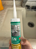 瓦克（WACKER）SN防霉玻璃胶马桶防水密封胶美容胶硅胶结构胶封边胶白色2支装 实拍图
