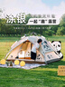 骆驼（CAMEL）帐篷户外便携式折叠野营露营公园野餐全自动帐篷【山系熊猫】 实拍图